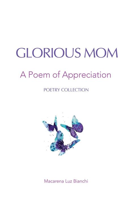 Produktbild: Glorious Mom: A Poem of Appreciation (Acronym Poetry Gift Series, #1)