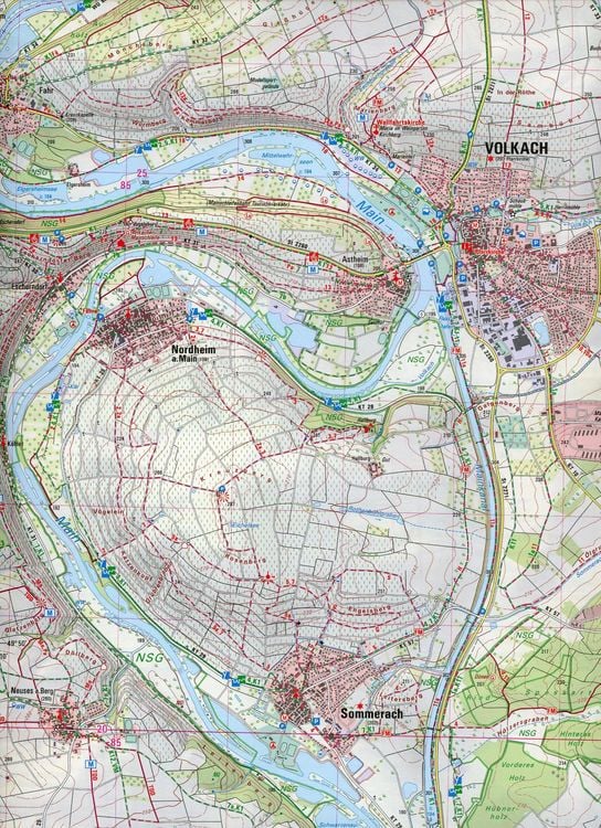 Produktbild: ATK25-E06 Volkach (Amtliche Topographische Karte 1:25000)