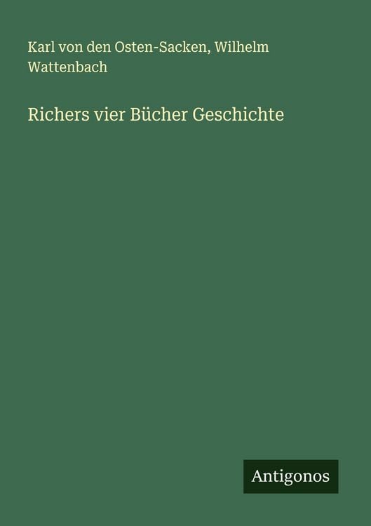 Produktbild: Richers vier B&uuml;cher Geschichte