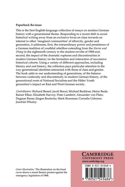 Produktbild: Generations in Conflict