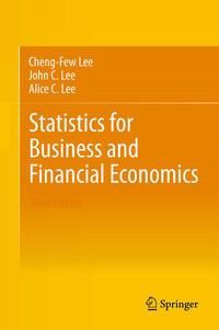 Produktbild: Statistics for Business and Financial Economics