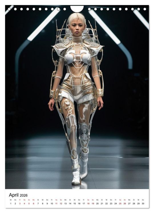Produktbild: Future Couture (Wandkalender 2026 DIN A4 hoch), CALVENDO Monatskalender