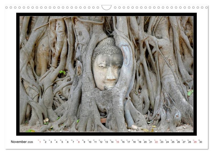Produktbild: Thailand - auf stillen Wegen (Wandkalender 2026 DIN A3 quer), CALVENDO Monatskalender
