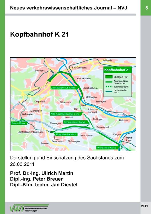 Produktbild: Neues verkehrswissenschaftliches Journal NVJ - Ausgabe 5