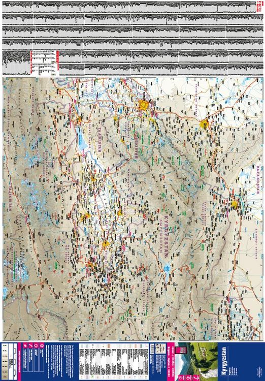 Produktbild: Reise Know-How Landkarte Kirgisistan / Kyrgyzstan (1:700.000)