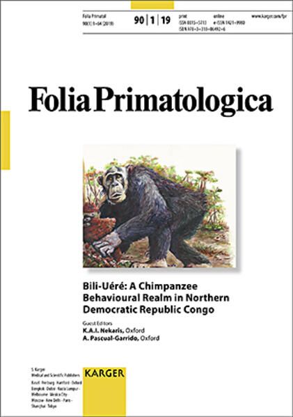 Produktbild: Bili-U&eacute;r&eacute;: A Chimpanzee Behavioural Realm in Northern Democratic Republic Congo