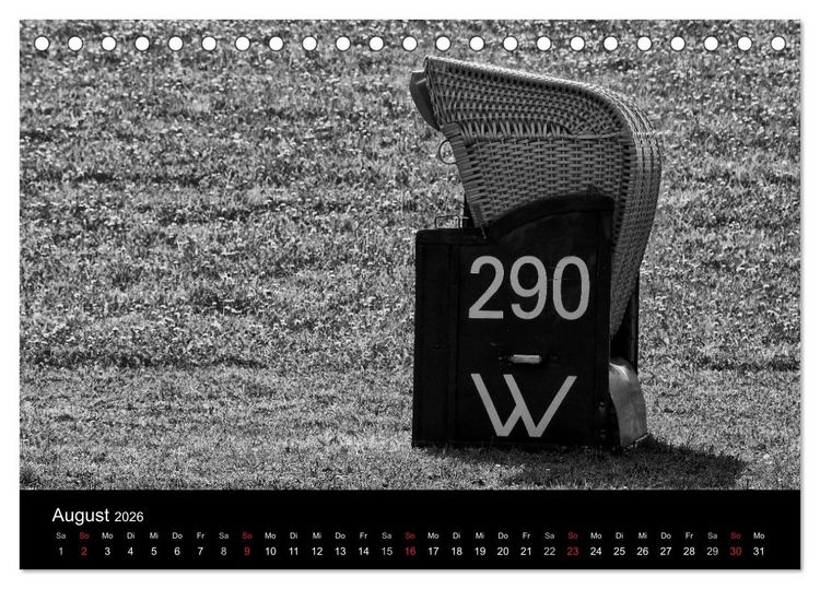 Produktbild: Willkommen in Cuxhaven (Tischkalender 2026 DIN A5 quer), CALVENDO Monatskalender