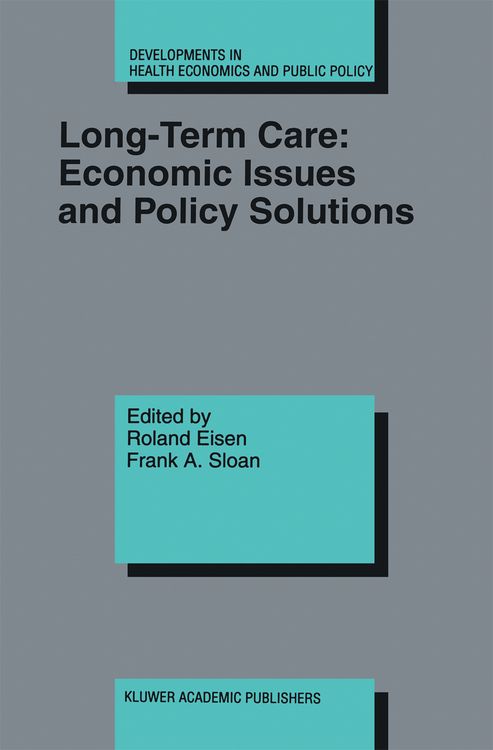 Produktbild: Long-Term Care: Economic Issues and Policy Solutions