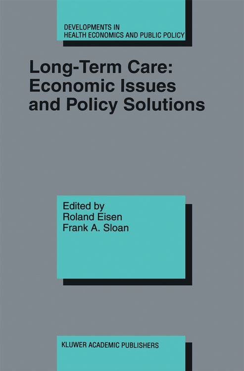Produktbild: Long-Term Care: Economic Issues and Policy Solutions