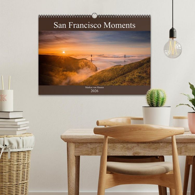 Produktbild: San Francisco Moments (Wandkalender 2026 DIN A3 quer), CALVENDO Monatskalender