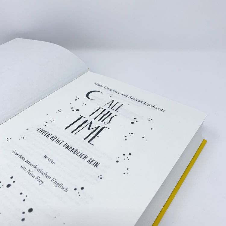 Produktbild: All This Time &ndash; Lieben hei&szlig;t unendlich sein