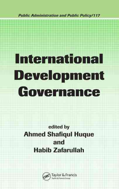 Produktbild: Huque, A: International Development Governance