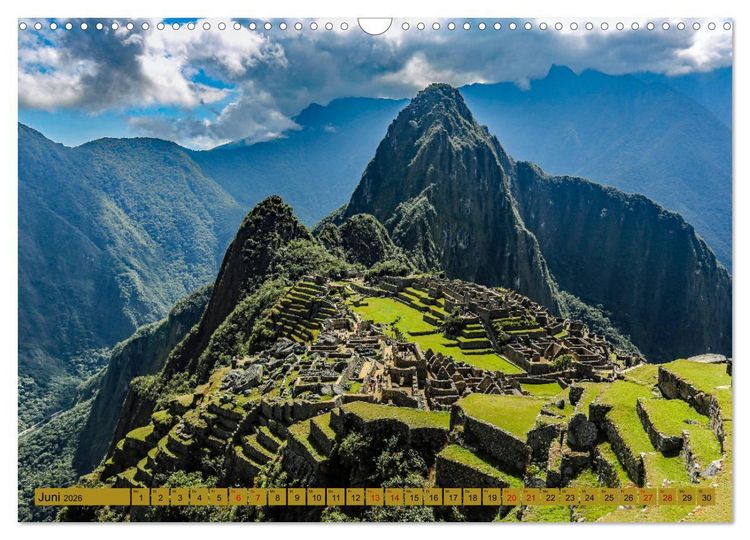 Produktbild: Urlaub in Peru (Wandkalender 2026 DIN A3 quer), CALVENDO Monatskalender