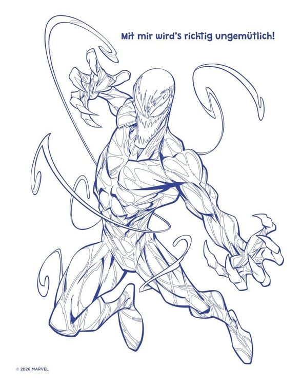Produktbild: Mein Magnet-Malbuch Spider-Man
