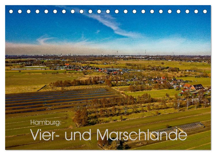 Produktbild: Hamburg: Vier- und Marschlande (Tischkalender 2026 DIN A5 quer), CALVENDO Monatskalender