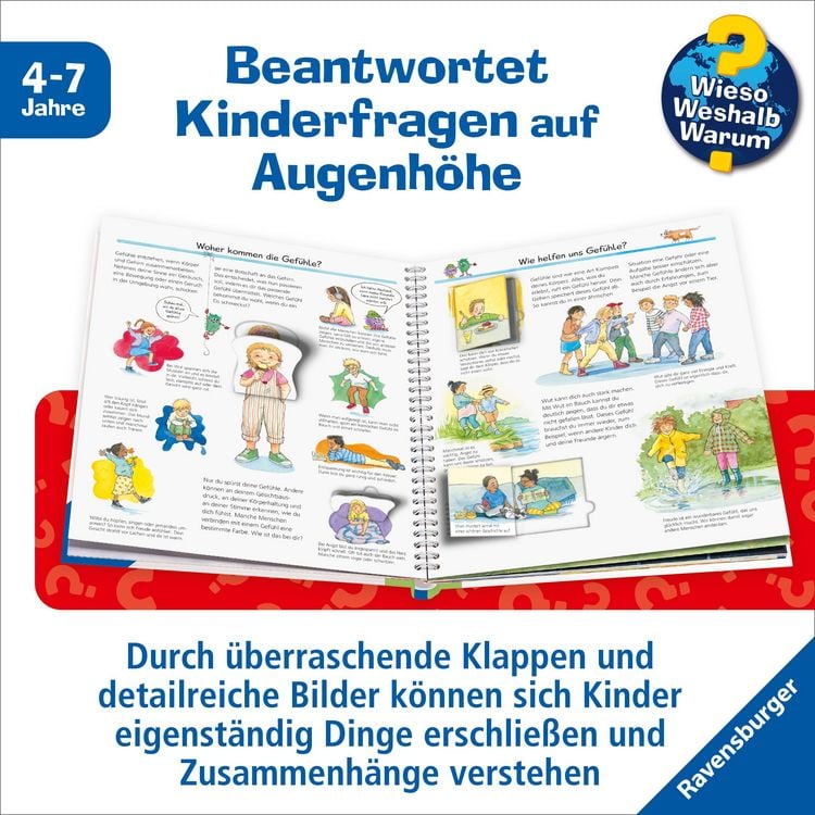 Produktbild: Wieso? Weshalb? Warum? Kernreihe, Band 58 - Unsere Gef&uuml;hle