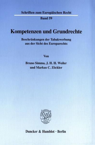 Produktbild: Kompetenzen und Grundrechte.