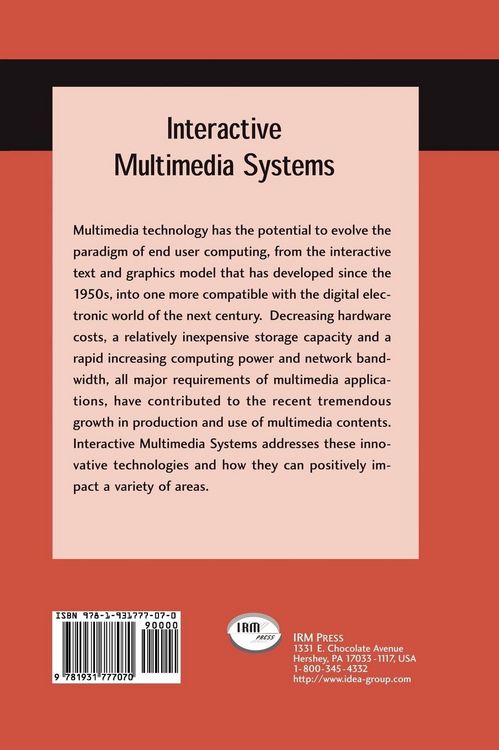 Produktbild: Interactive Multimedia Systems