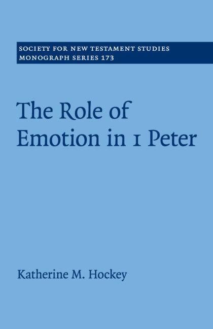Produktbild: The Role of Emotion in 1 Peter