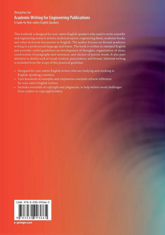 Produktbild: Academic Writing for Engineering Publications