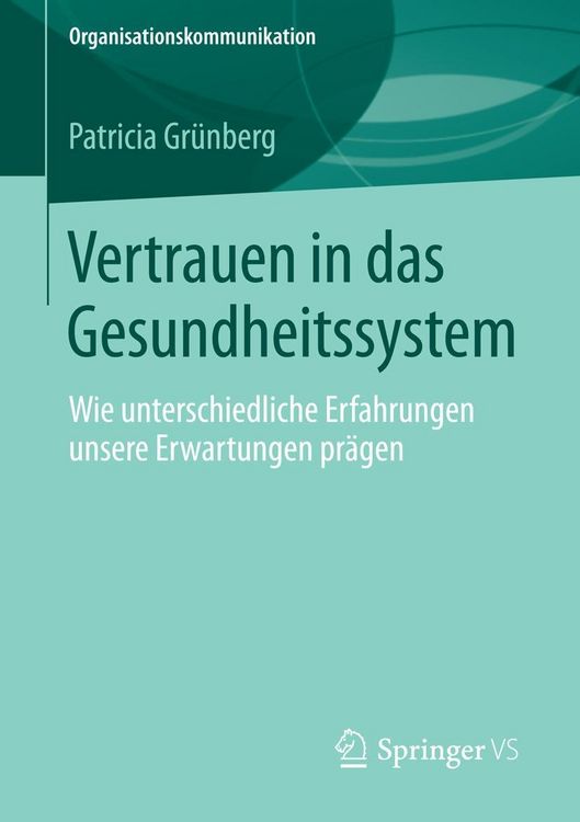 Produktbild: Vertrauen in das Gesundheitssystem
