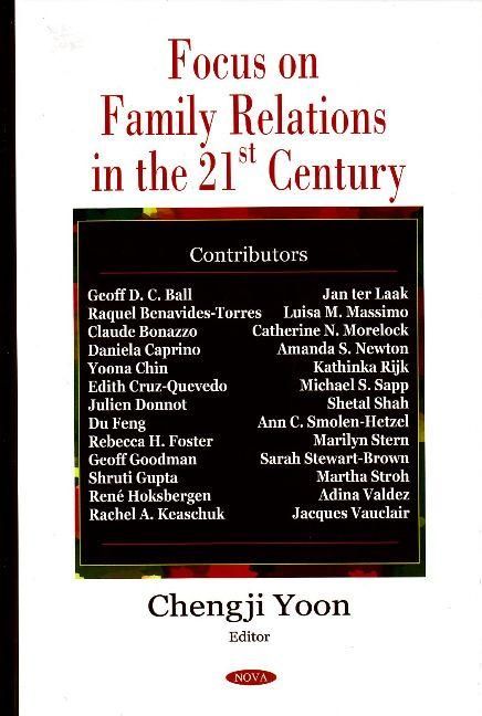 Produktbild: Focus on Family Relations in the 21st Century