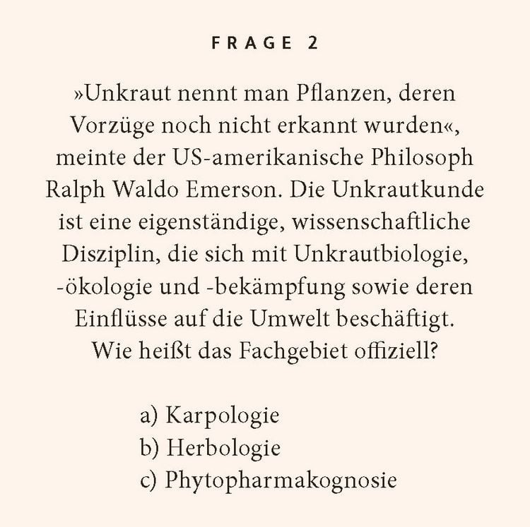 Produktbild: Kr&auml;uter-Quiz