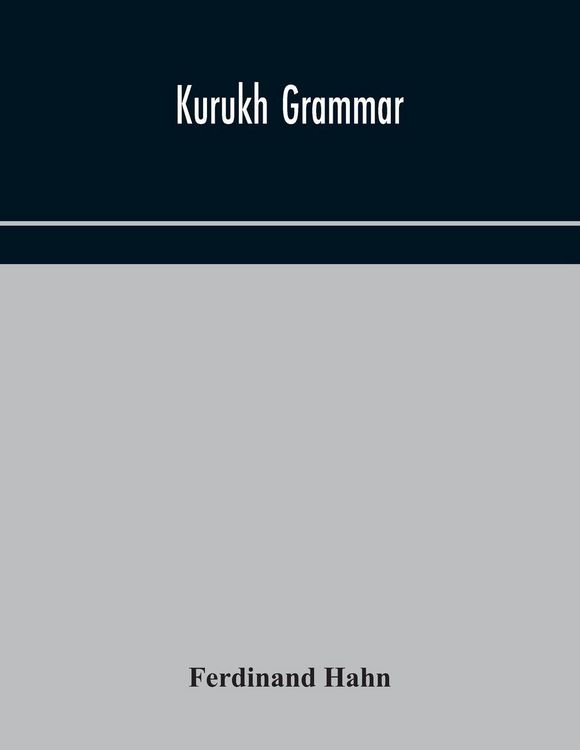 Produktbild: Kurukh Grammar