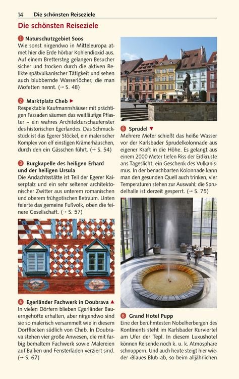Produktbild: TRESCHER Reisef&uuml;hrer B&ouml;hmisches B&auml;derdreieck