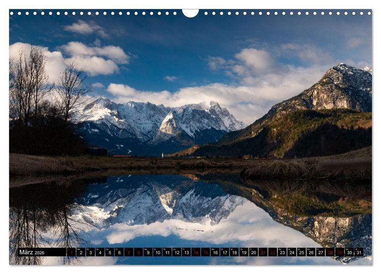 Produktbild: Werdenfelser Land (Wandkalender 2026 DIN A3 quer), CALVENDO Monatskalender