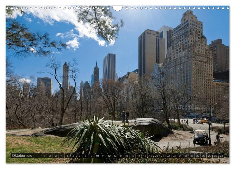 Produktbild: New York (Wandkalender 2027 DIN A3 quer), CALVENDO Monatskalender