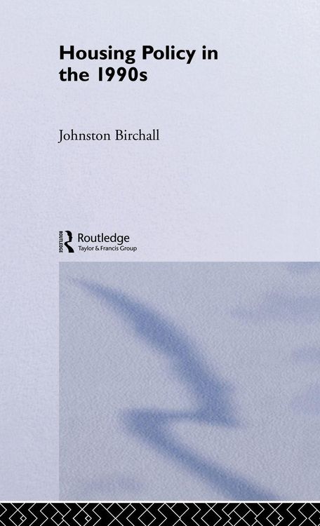 Produktbild: Housing Policy in the 1990s