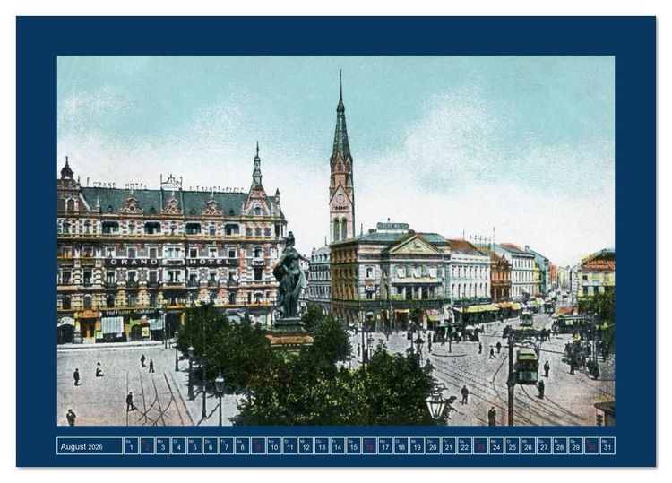 Produktbild: Historisches Berlin von 1888 bis 1918 (Tischkalender 2026 DIN A5 quer), CALVENDO Monatskalender