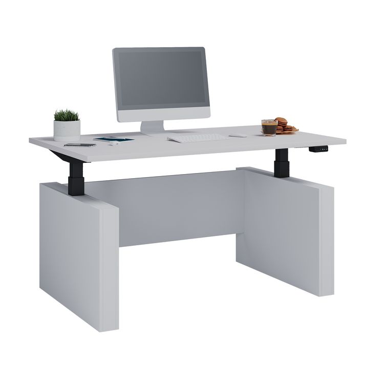 Produktbild: Schreibtisch h&ouml;henverstellbar Salia 140x80