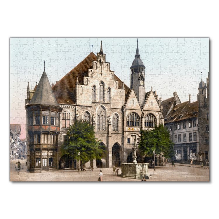 Produktbild: Lais Puzzle Rathaus Hildesheim 500 Teile