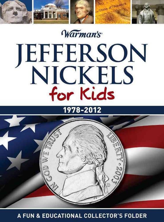 Produktbild: Jefferson Nickels for Kids, 1978-2012