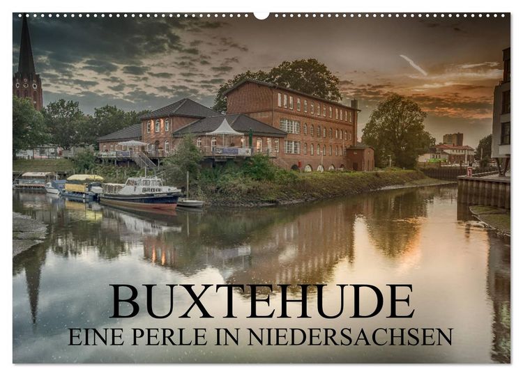 Produktbild: Buxtehude - Eine Perle in Niedersachsen (Wandkalender 2026 DIN A2 quer), CALVENDO Monatskalender