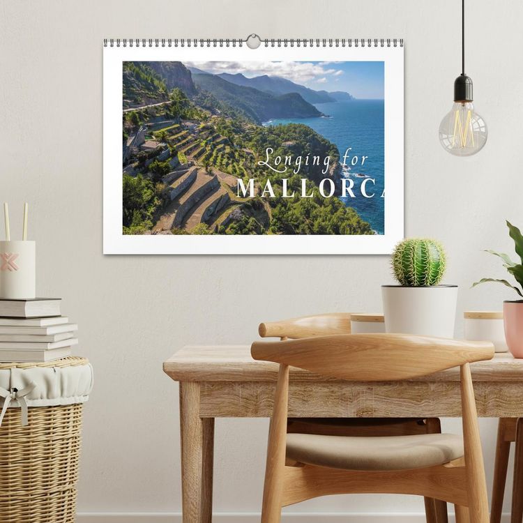 Produktbild: Longing for Mallorca (Wall Calendar 2026 DIN A3 landscape), CALVENDO 12 Month Wall Calendar