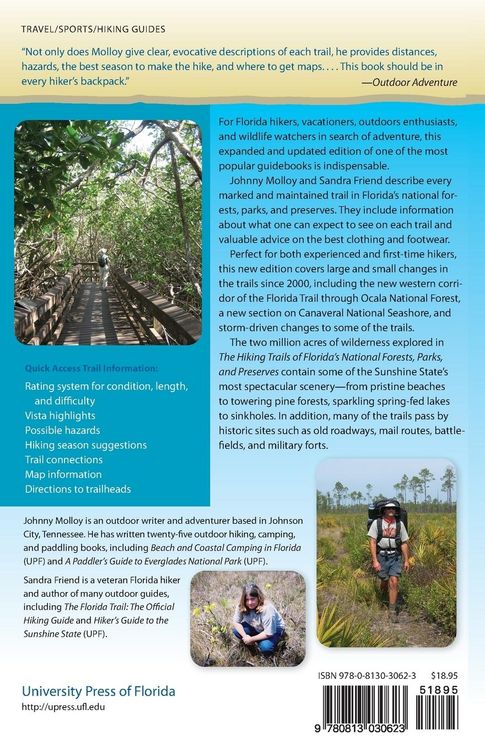 Produktbild: The Hiking Trails of Florida's National Forests, Parks, and Preserves, Second Edition