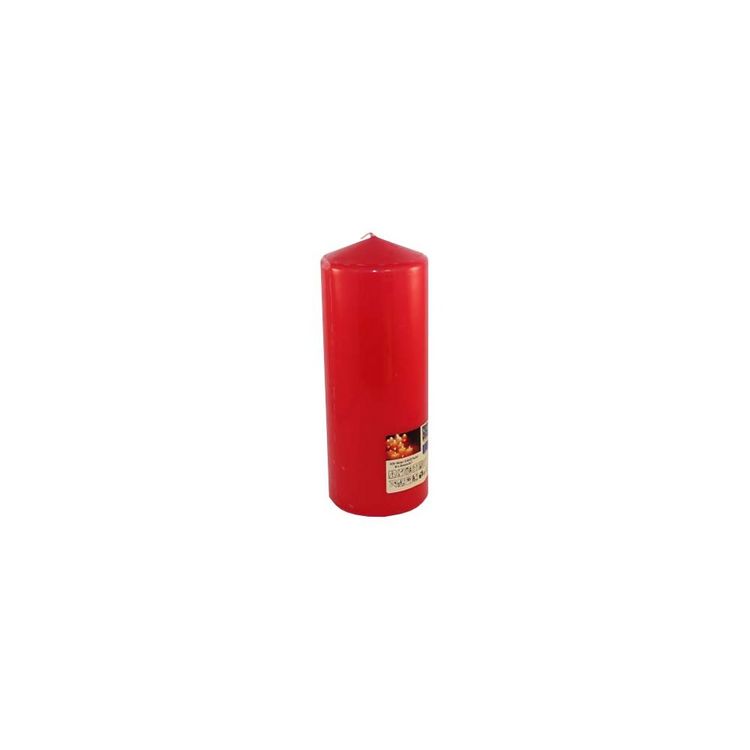 Produktbild: Stumpenkerze rot 80x200mm