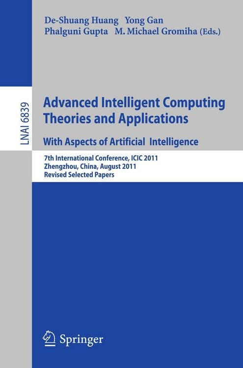 Produktbild: Advanced Intelligent Computing Theories and Applications