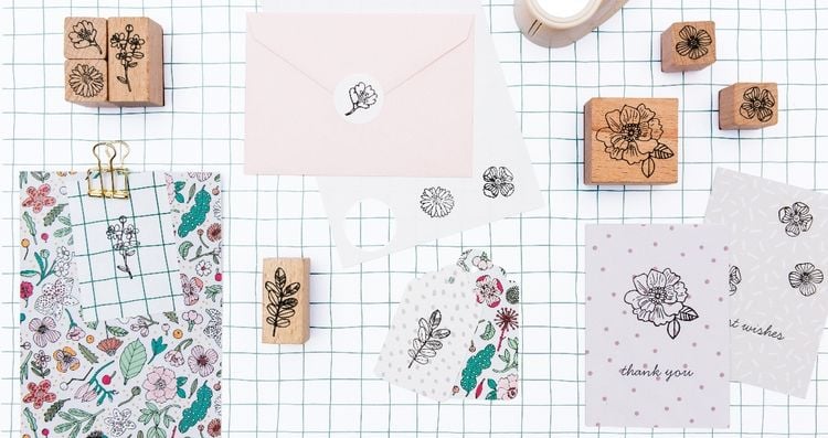 Produktbild: Stempelset, Hygge, Flowers