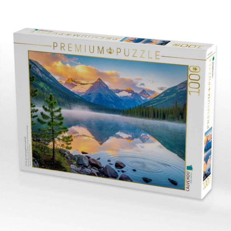 Produktbild: CALVENDO Puzzle Ein See, der mehr spiegelt als Landschaft. | 1000 Teile Lege-Gr&ouml;&szlig;e 64x48cm Foto-Puzzle f&uuml;r gl&uuml;ckliche Stunden