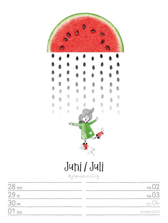Produktbild: Little Dreams Wochenplaner Kalender 2027