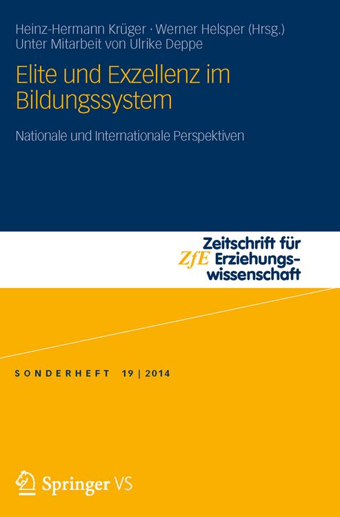 Produktbild: Elite und Exzellenz im Bildungssystem
