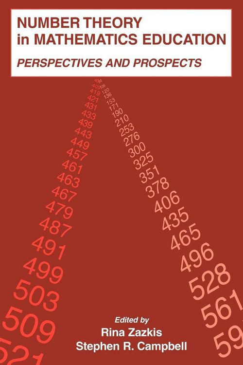 Produktbild: Number Theory in Mathematics Education