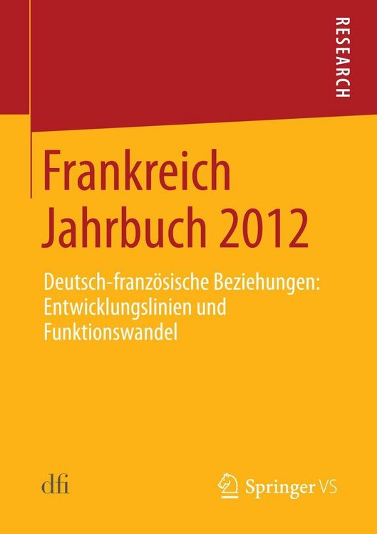 Produktbild: Frankreich Jahrbuch 2012