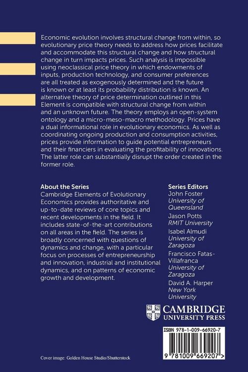 Produktbild: Evolutionary Price Theory