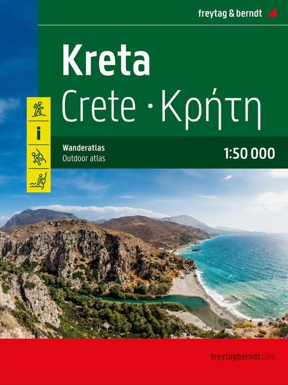 Produktbild: Kreta, Wanderatlas 1:50.000, freytag & berndt