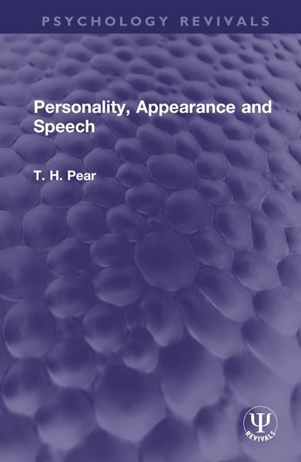 Produktbild: Pear, T: Personality, Appearance and Speech